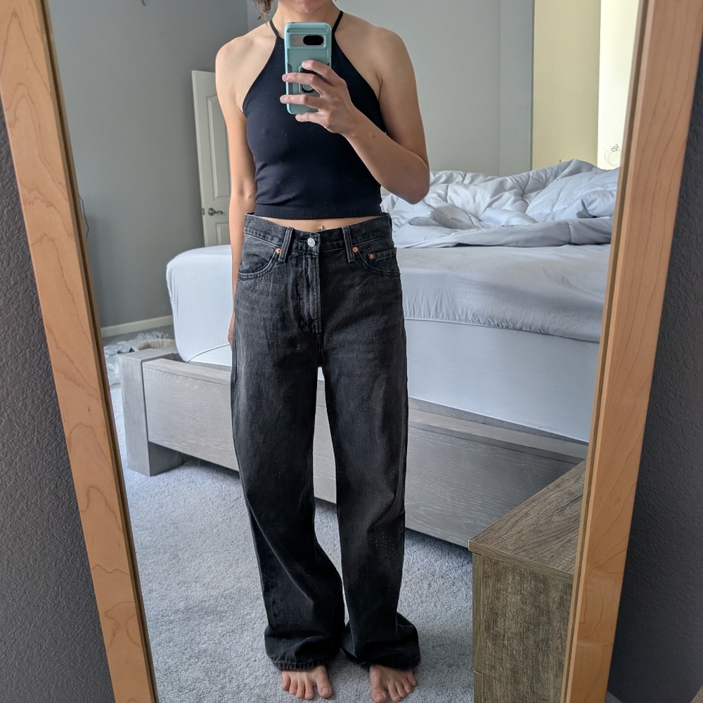 NWT Levi's RIBCAGE WIDE LEG WOMEN'S JEANS 27